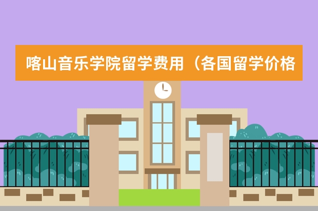 喀山音乐学院留学费用（各国留学价格）